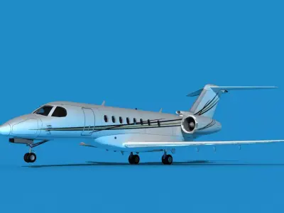 Cessna Citation C700 Longitude V04 3D model