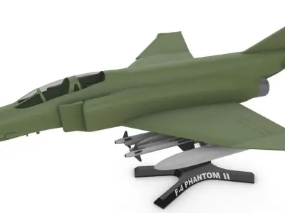 F-4 Phantom II 3D print model