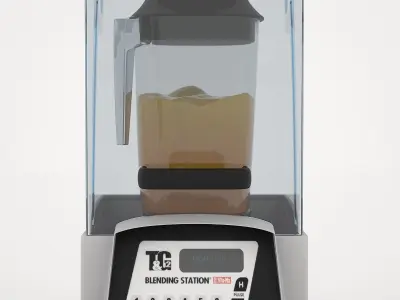 Vitamix Touch and Go Blending Station 3D model