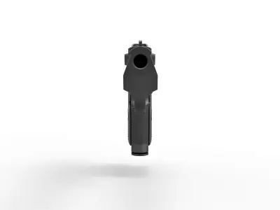 Pistol Desert Eagle 50 AE Magnum 3D model