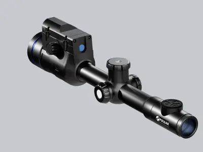 Thermal Scope - Pulsar Thermion LRF XL50 Low-poly 3D model