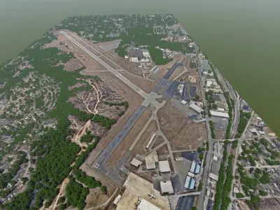 Smith Reynolds Airport - Winston Salem 3D model