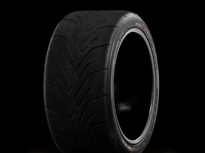 Yokohama Advan A048 After Track 3D model