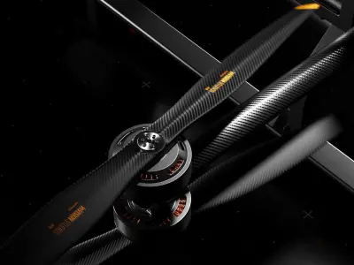 Cargo eVTOL Drone 3D model