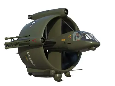 Convair model 49 3D model