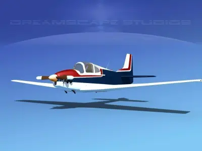 Johnston A-51A V08 3D model