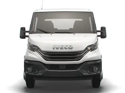 Iveco Daily Crew Cab L5 Chassis 2022 3D model
