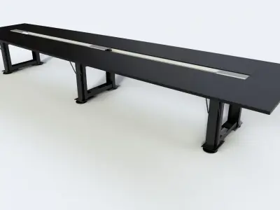 Conference table Free 3D model