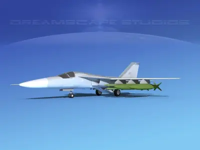 General Dynamics FB-111 Aardvark V05 3D model