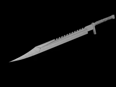 Silent Hill Pyramidhead Sword 3D model