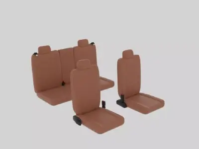  Car Seat 3D model