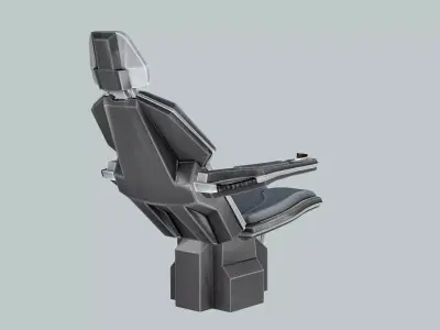 Sci Fi Chair MM 3D Model Low-poly 3D model