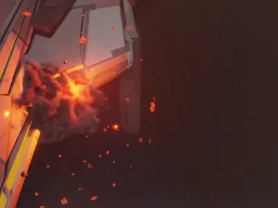 Typhoon MK2 Missile Pack animation and 3d printing Low-poly 3D model