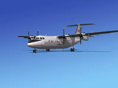 Dehavilland DHC-7 Canada 3D model