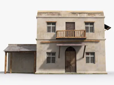 Arab xx9 Low-poly 3D model