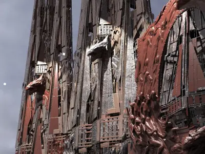 Wizard Dragon Emperor Tower Ruin collection  3D model