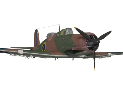 Blackburn Roc 3D model