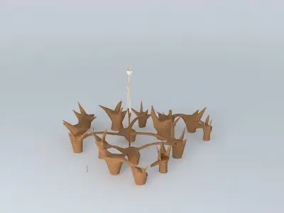 Burning Man 2009 Free 3D model