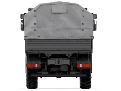 Kamaz 63501 Mustang 2016 3D model