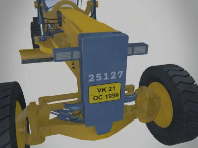 Grader 3D model