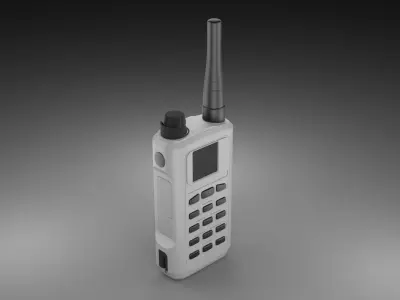 Transceiver walkie talkie 3D model
