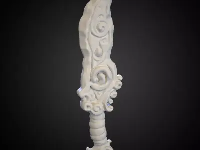 Stylized Sword 24 3D model