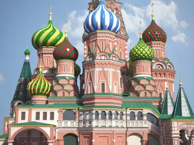 Saint Basils Cathedral 3D model