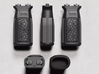 Daniel Defense - M-LOK Vertical Foregrip - Replica Low-poly 3D model