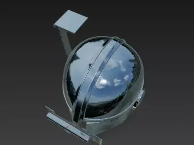 Legacy of Beskar - The Mandalorian Helmet 3D model