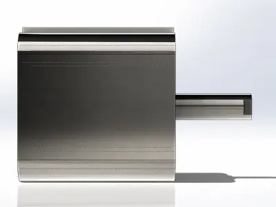 Cylinder Airtec diameter 63x40 - Cilindro Airtec diametro 63x40 3D model