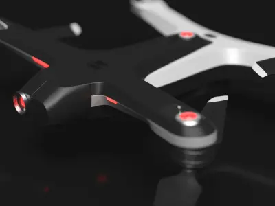 Dron - Skydio 2  3D model