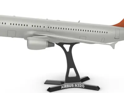 Airbus A320 3D print model