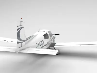 AA-5A Grumman Cheetah Modern Low-poly 3D model