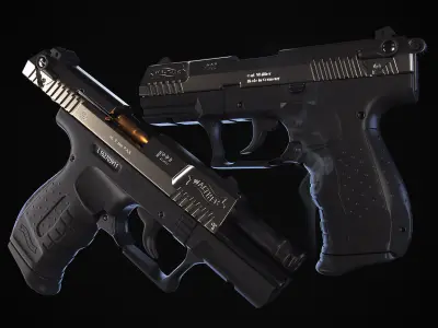 Walter P22 3D model