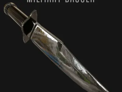 Military Weapons - Modern Weaponry - UVMapped Low-poly 3D model