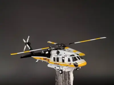 Sikorsky S-70 Firehawk 3D print model