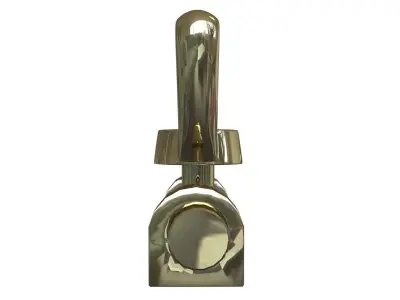 BRASS SCREW LOCK 3D model