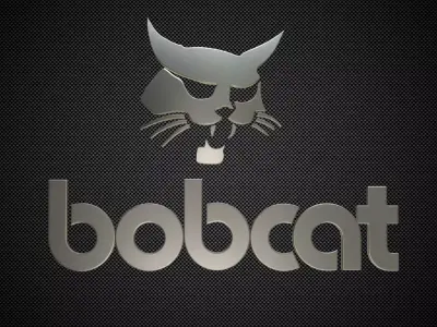 bobcat logo 3D model