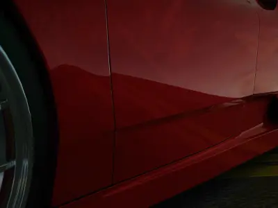 Ferrari F430 Free low-poly 3D model