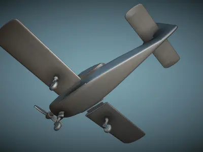 SIAT MBB-223 Flamingo - 3D Printable Model 3D print model