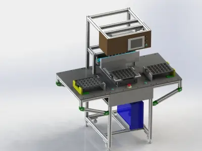 Bar Code Scanning Device 3D model