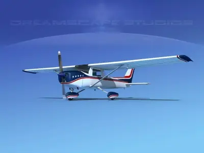 Cessna 152 Commuter V06 3D model