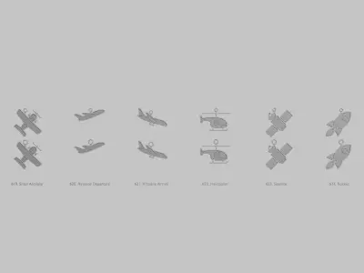 Vehicles Planes and Aircraft Pendant Pack Original Blend 3D print model