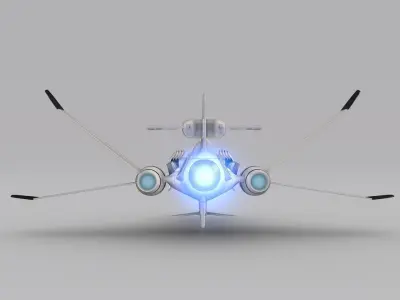 The Shark Rider 2 Flash Jet 517   3D model