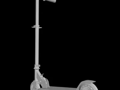 Kids scooter 3D model