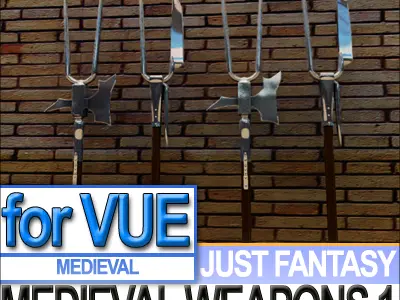 Medieval Weapon Collection Vol 1 3D model