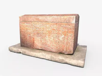 Egyptic Sarcophagus 3D model