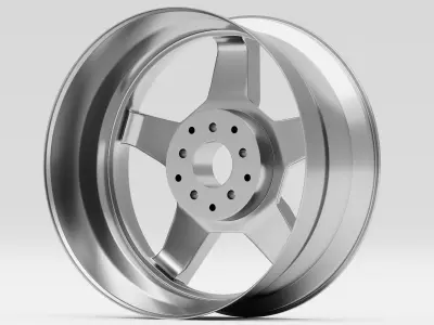 Mercedes SL550 85078MS Rim 3D model
