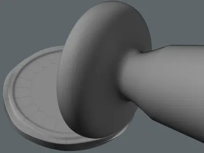 Stamp wax sealer Free 3D model