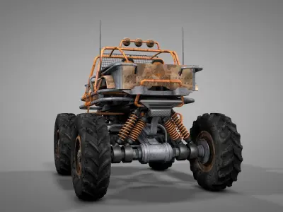 Monster Truck 9 3D model